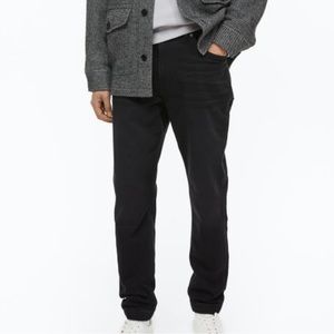 H&M Navy Chino Joggers